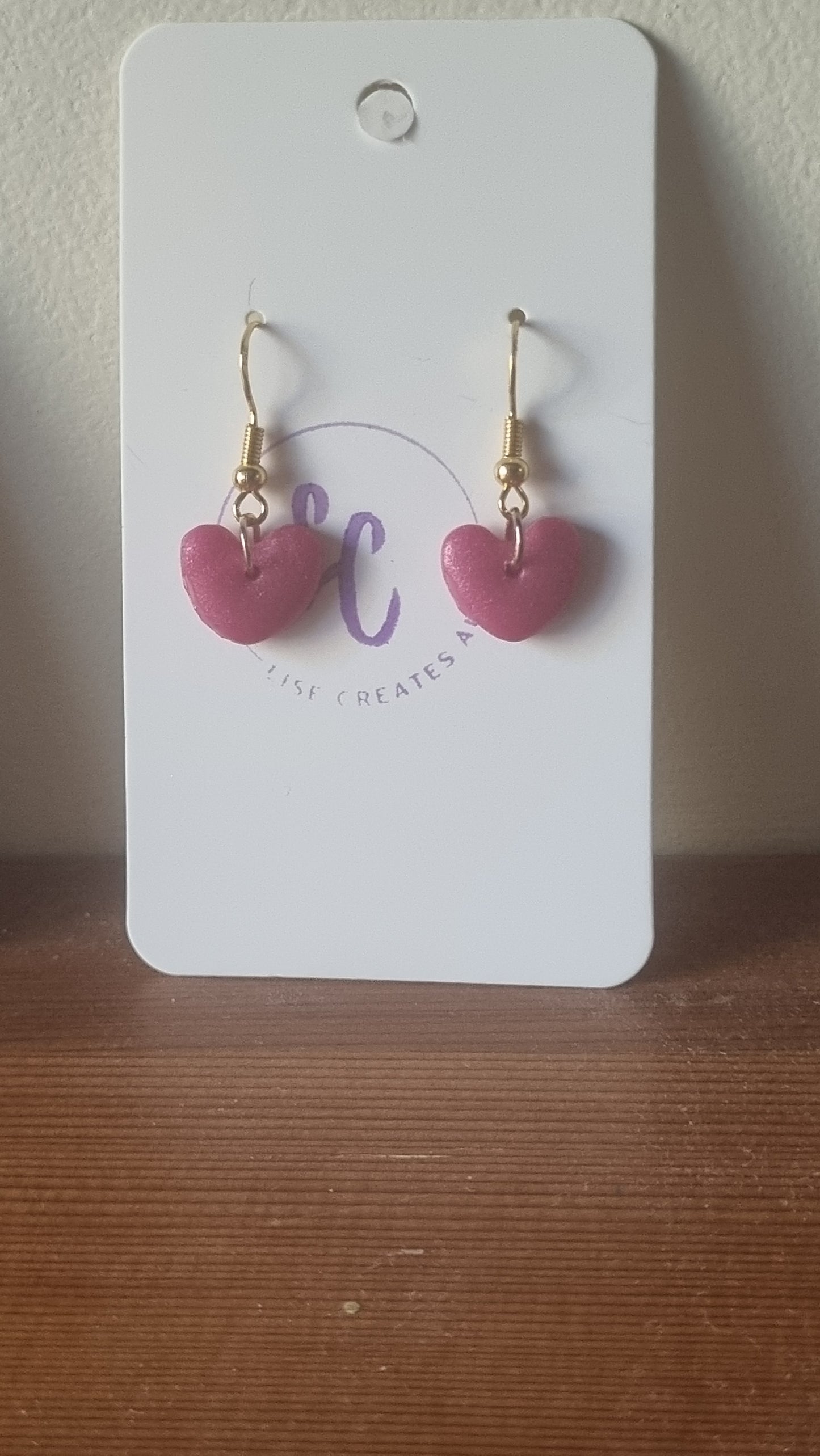 Valentines day earrings at Abbys