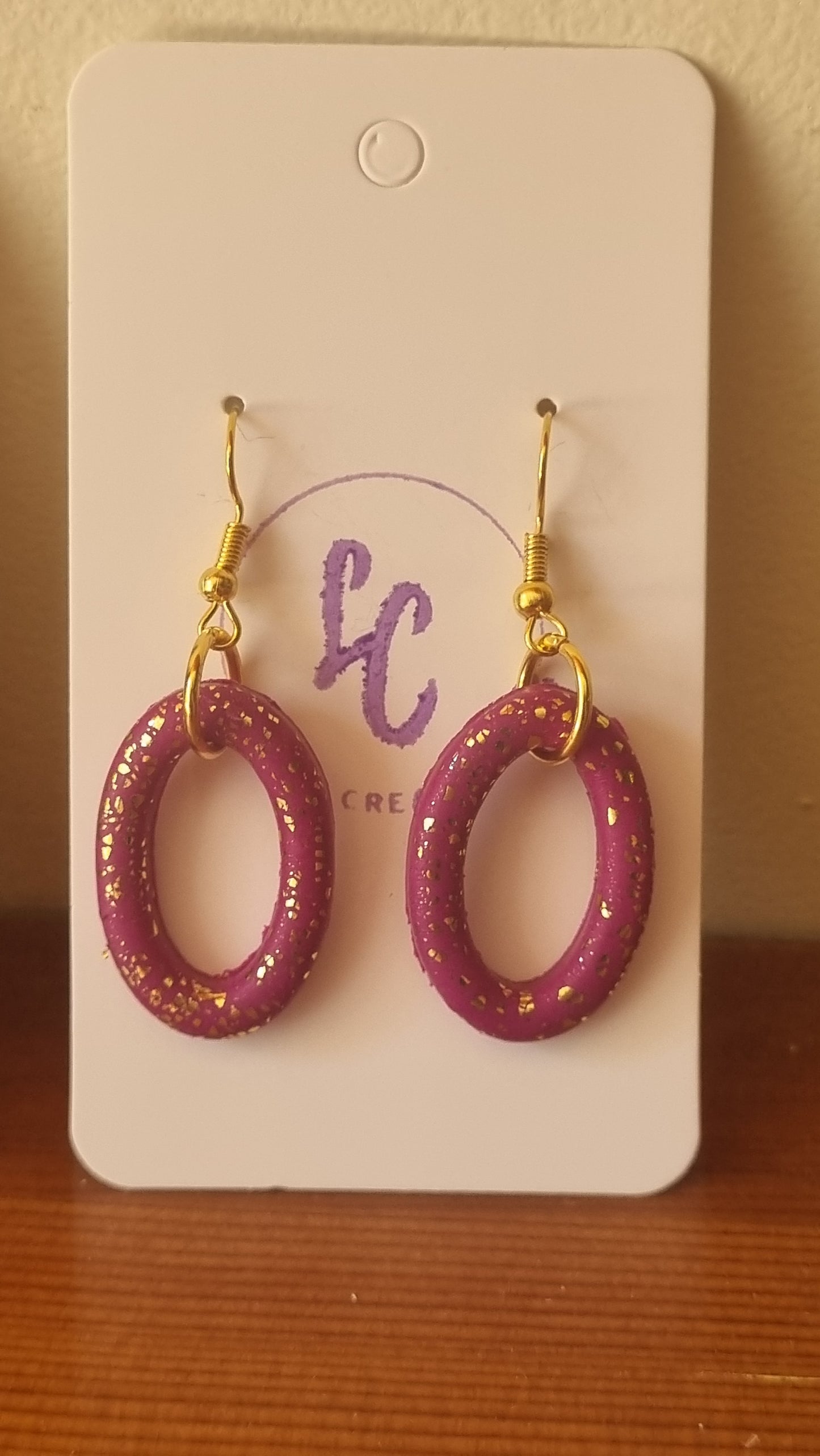 Valentines day earrings at Abbys