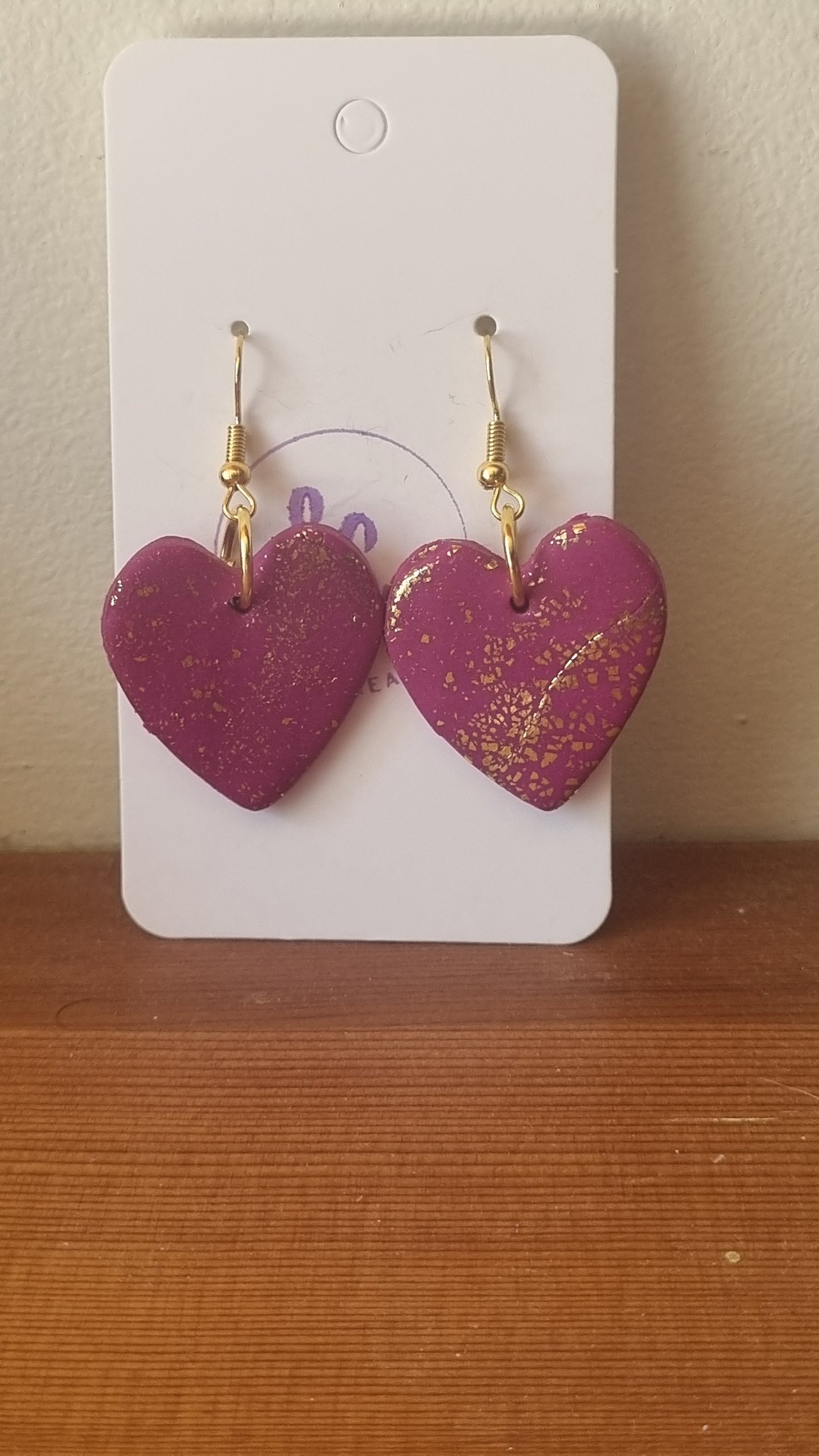 Valentines day earrings at Abbys